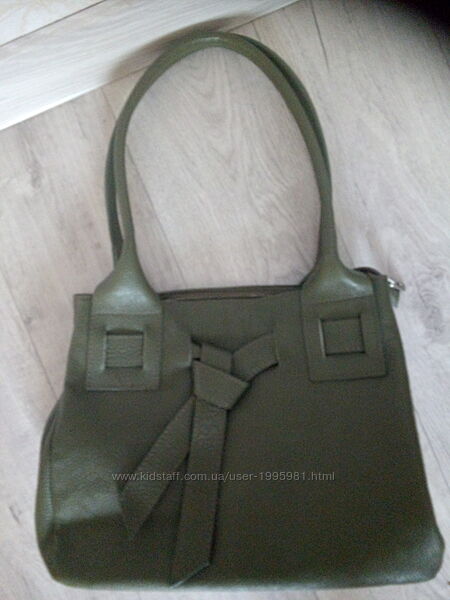 Шкіряна сумка від genuine leather borse in pelle, Италия 