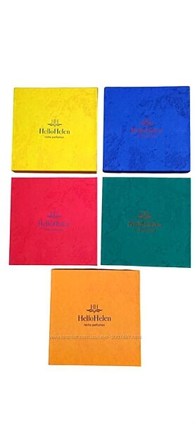 Подарочный бокс набор духи парфюм нишевый стойкий люкс брендовый Hello Hele