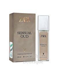 Zara Sensual Oud 40 мл Жіночі нішові стійкі елітний парфуми шлейфовий арома