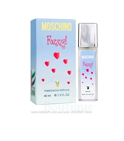 Moschino Funny 40 мл Жіночі нішові стійкі елітний парфуми шлейфовий аромат 
