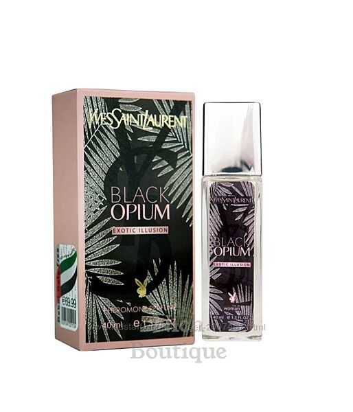 Black Opium Exotic 40 мл Жіночі нішові стійкі елітний парфуми шлейфовий аро