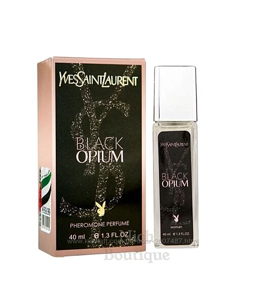 Black Opium 40 мл Жіночі нішові стійкі елітний парфуми шлейфовий аромат