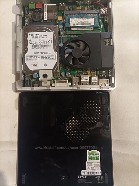 Мини ПК ZOTAC ZBOX-ID41-E, FCBGA559, RAM DDR3 2/3 Гб.