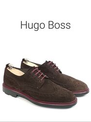Кожаные мужские туфли дерби Hugo Boss Оригинал
