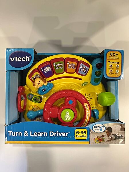 Музичне кермо VTech Turn and Learn Driver