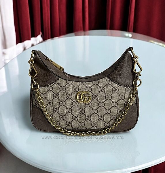 Кожаная сумка-клатч gucci