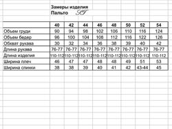 #9: замеры изделия