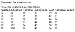 #7: замеры по изделию 