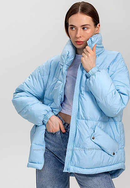 Куртка женская демисезонная, без капюшона, розовая, черная, голубая