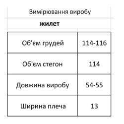 #10: замеры по изделию 