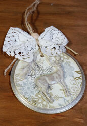 Елочная игрушка в винтажном стиле поштучно варианты