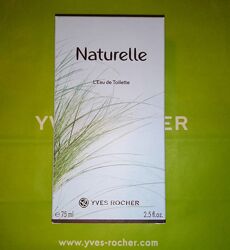 Туалетная вода Натюрель 75мл Naturelle Yves Rocher Ив Роше Ів Роше духи