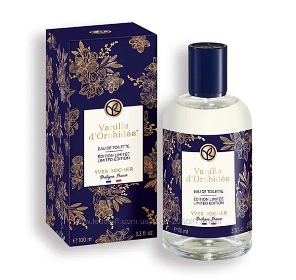 Туалетная вода Ванильная Орхидея 100мл Ив Роше Yves Rocher Iв Роше Лимитка