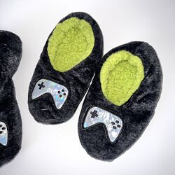 Капці /тапочки дитячі Game Over, всередині мєховушка Розмір  26/28 усті