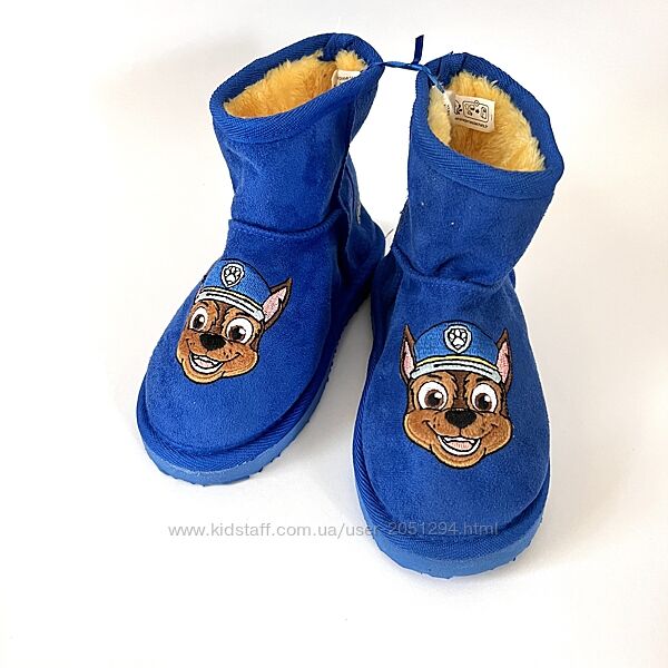 Теплі угги для хлопчика Paw Patrol Розмір 31 розмір устілка 20 см.