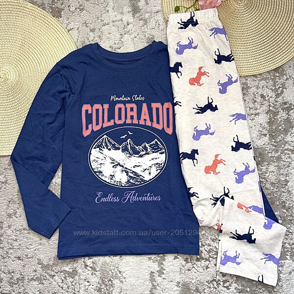 Піжама котонова Colorado  100 котон Розмір 7-8 років