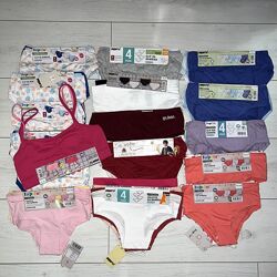 Трусики  бавовняні для дівчинки Бренд Lupilu Розмір   86/92  98/104  1