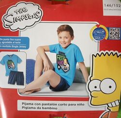 Летняя пижама для мальчиков ТМ The Simpsons, р.146-152 /10-12 лет/, новая
