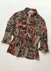 Блуза - рубашка с волнами Avitano