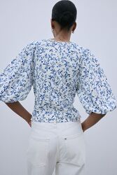 Блуза льон h&m
