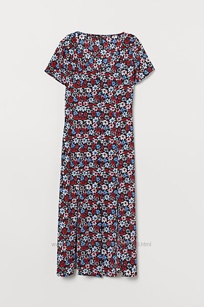 Сукня на гудзиках квітковий принт h&m