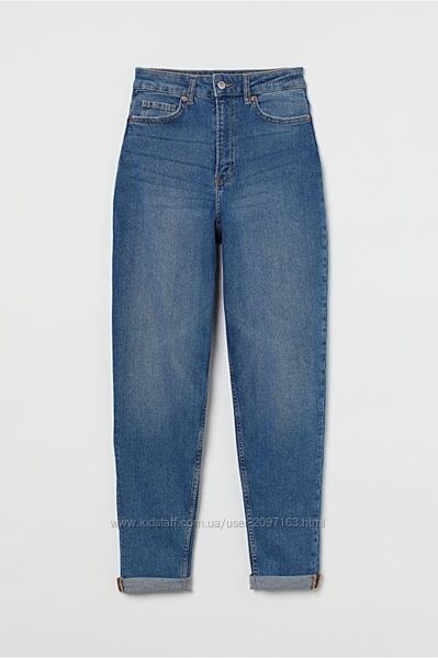 Сині джинси мом H&M.