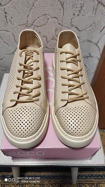 Кожаные кроссовки Ecco