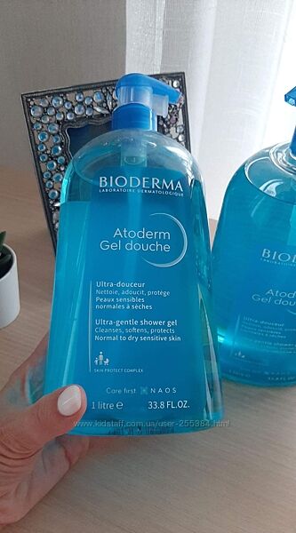 Bioderma Atoderm делікатний гель для душу