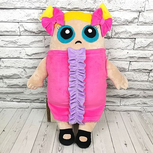 Велика лялька. Большая кукла. Интеръерная кукла. Мягкая кукла. Кукла-подушк