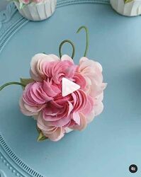 Курс по кремовой флористике Buttercream flower sugarflowersstudio