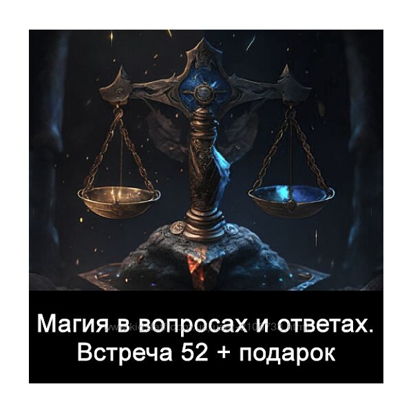  Встреча 52 Ксения Меньшикова  Магия в вопросах и ответах.