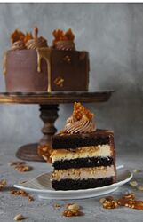 Торт Сникерс Яна БыковаChefscakesyana