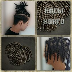 Косы Конго Катя Потапова Shaman Dreads