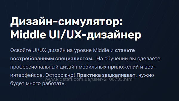 Middle UI/UX-дизайнер 2023. Тариф Экономный Виталий Яковлев