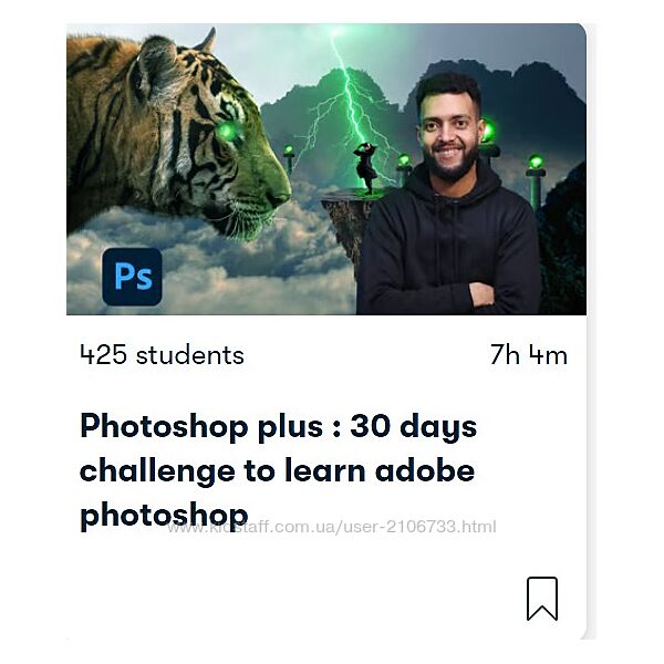 Изучения Adobe Photoshop С переводом Joseph Adam, Джозеф Адам
