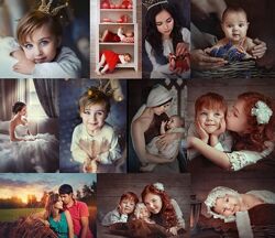 Детская и семейная обработка фото Анна Гис