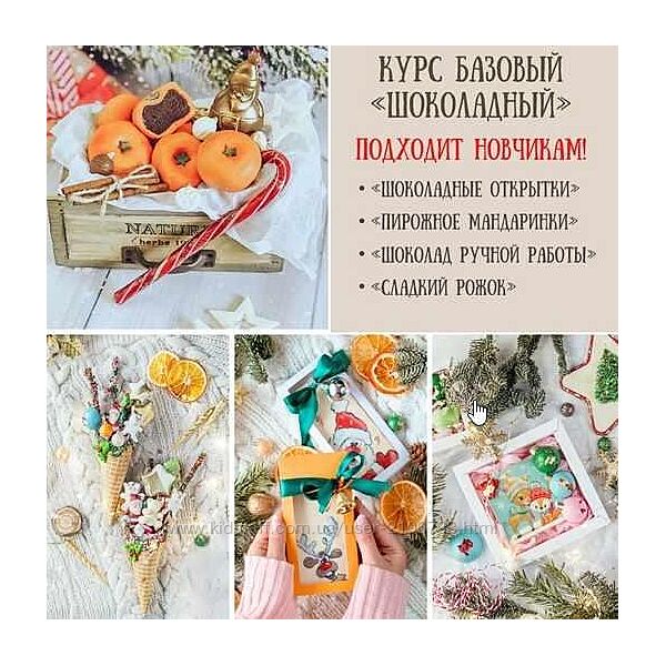 Базовый Шоколадный новогодний курс Екатерина Завирюха