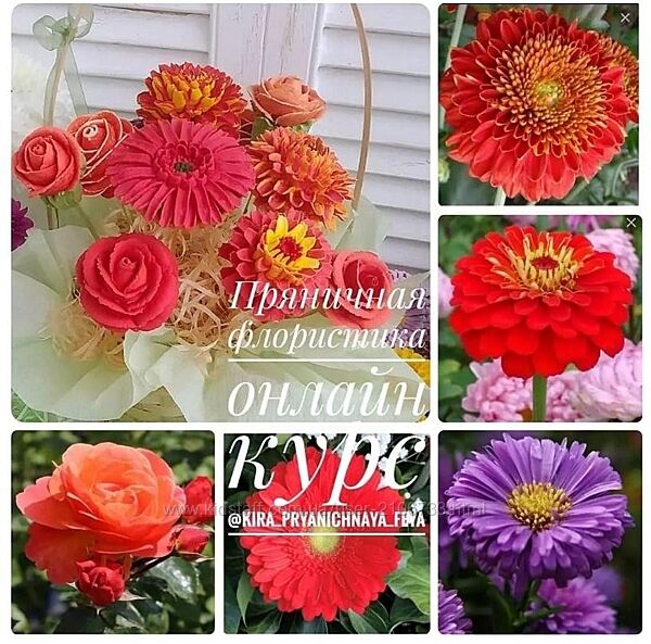 Пряничная флористика Кира Ковальская