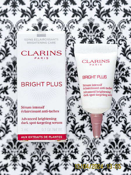 Интенсивная осветляющая сыворотка Clarins Bright Plus Advanced Serum