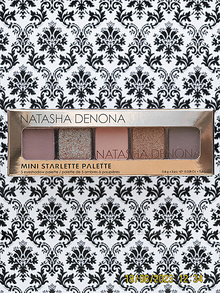 Новая палетка Natasha Denona теней для век Mini Starlette Eyeshadow Palette