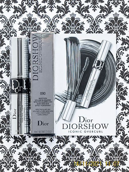 Тушь для увеличения объема и длины ресниц Dior Diorshow Iconic Overcurl