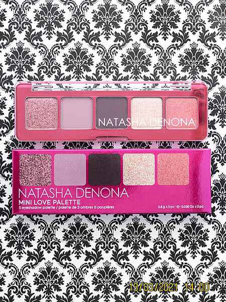 Палетка теней Natasha Denona Mini Love Eyeshadow Palette тени для век