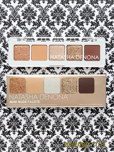 Палетка теней Natasha Denona Mini Nude Eyeshadow Palette тени для век