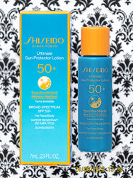 Солнцезащитный лосьон Shiseido Synchroshield Ultimate Sun Protector SPF 50