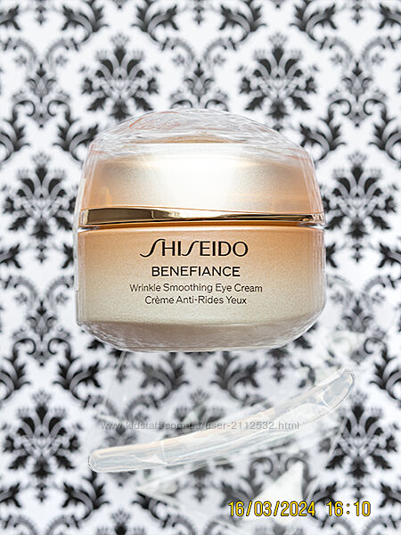 Крем для глаз против морщин Shiseido Benefiance Wrinkle Smoothing Eye Cream