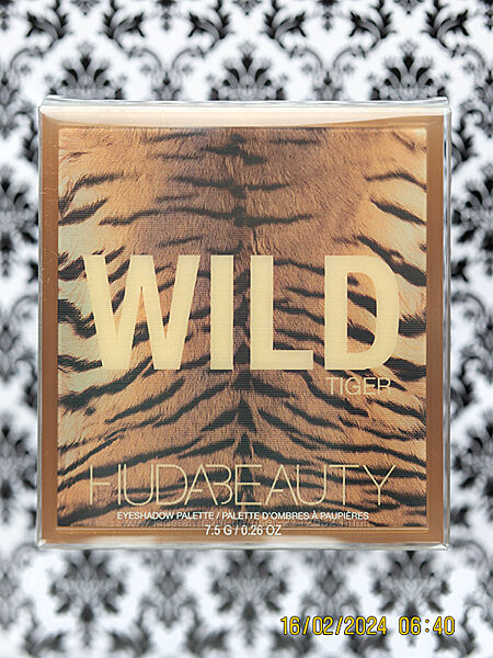 Палетка теней Huda Beauty Wild Tiger Obsessions Palette тени для век