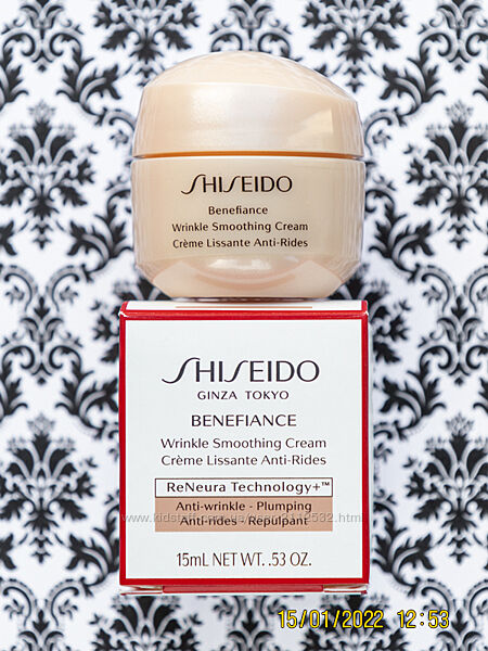Крем для лица против морщин Shiseido Benefiance Wrinkle Smoothing Cream