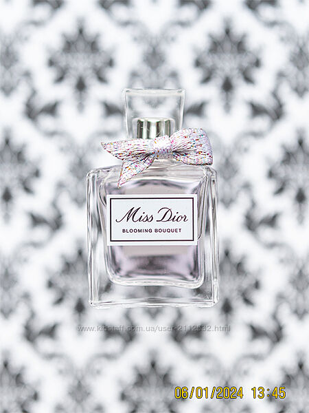 Парфюм Dior аромат Miss Dior Blooming Bouquet женские цветочные духи 5 мл