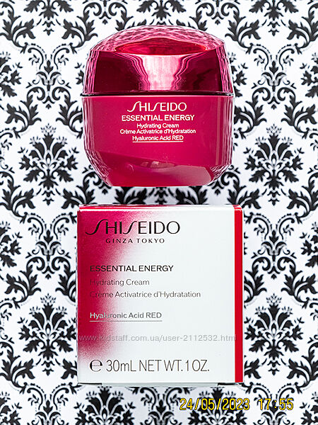 Увлажняющий антивозрастной крем Shiseido Essential Energy Hydrating Cream