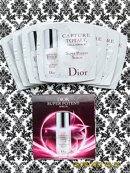Пробники Dior мощная сыворотка для лица Capture Totale Super Potent Serum 